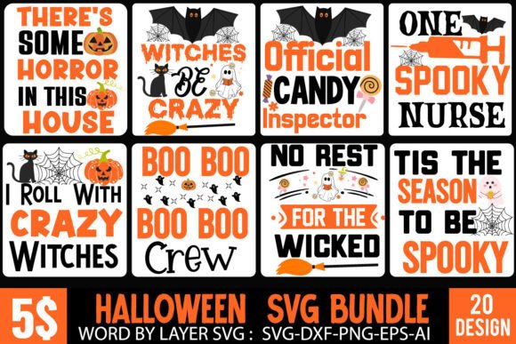 Download Halloween SVG Bundle, Halloween Design - Halloween design Collection