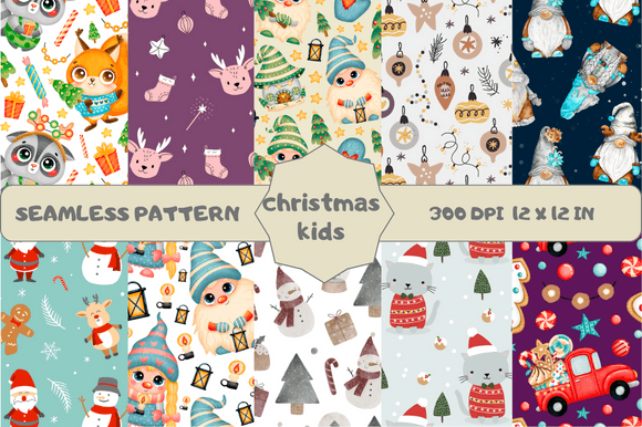 Download Cute Christmas Patterns for Kids - Patterns for kids Collection