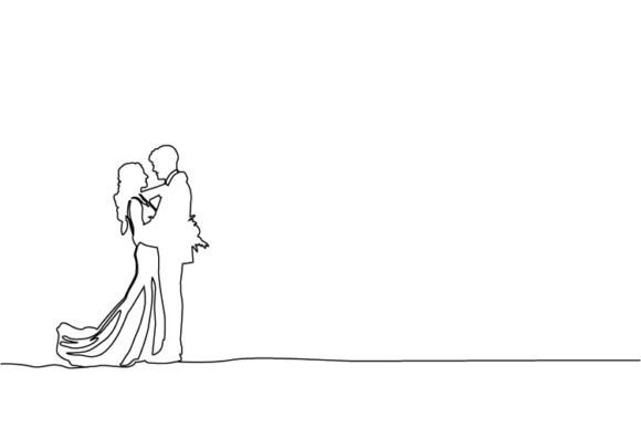 Download Abstract Linear Couple Wedding Design - Abstract Collection