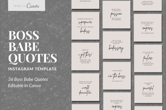 Download Boss Babe Quotes Instagram Template - Instagram template Collection