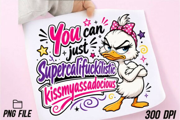 Download Duck PNG Funny Attitude Sublimation - Funny Collection